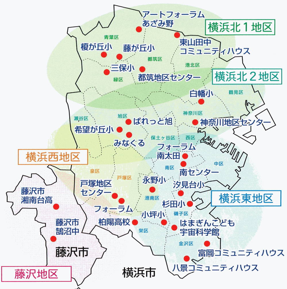 体験塾会場マップ